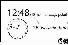 Jam 12 Bahasa Inggris Nya